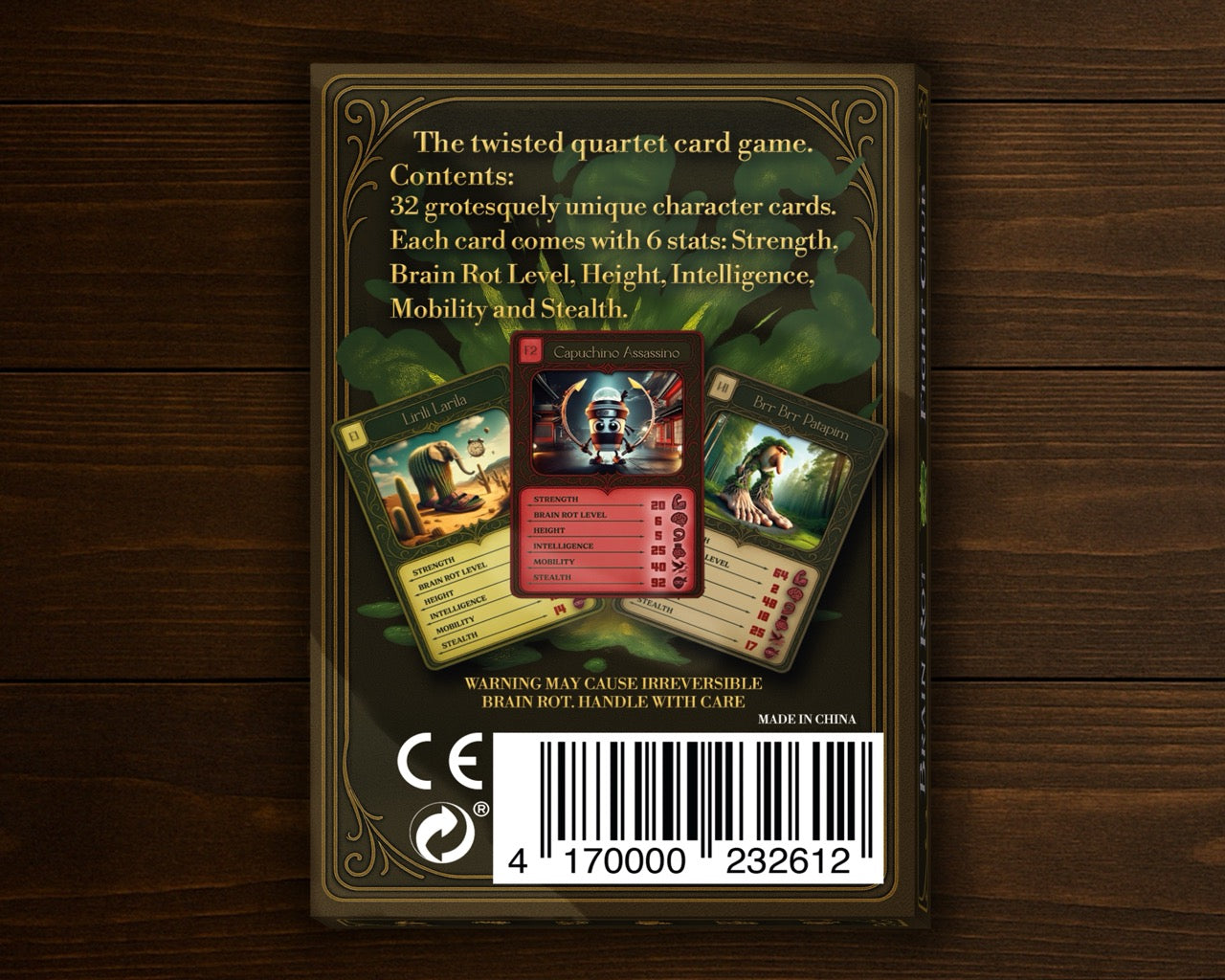 Brain-Rot Fight Club Card Game